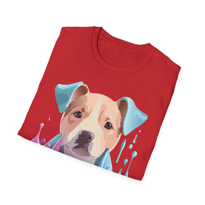 Dog Shirt Unisex Animal Tee Softstyle Gildan 64000 Cotton Tee
