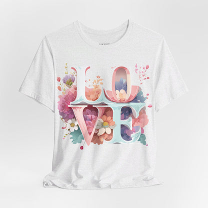 Natural Cotton Tee Shirt - Love story Collection Printify