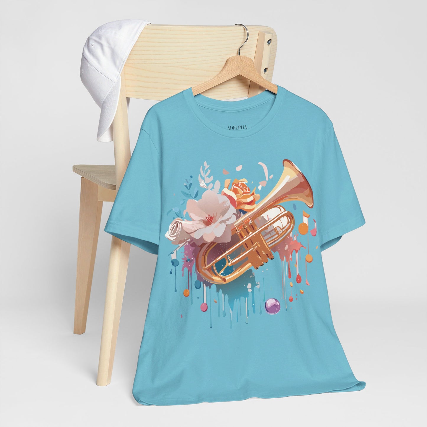 Natural Cotton Tee Shirt - Music collection