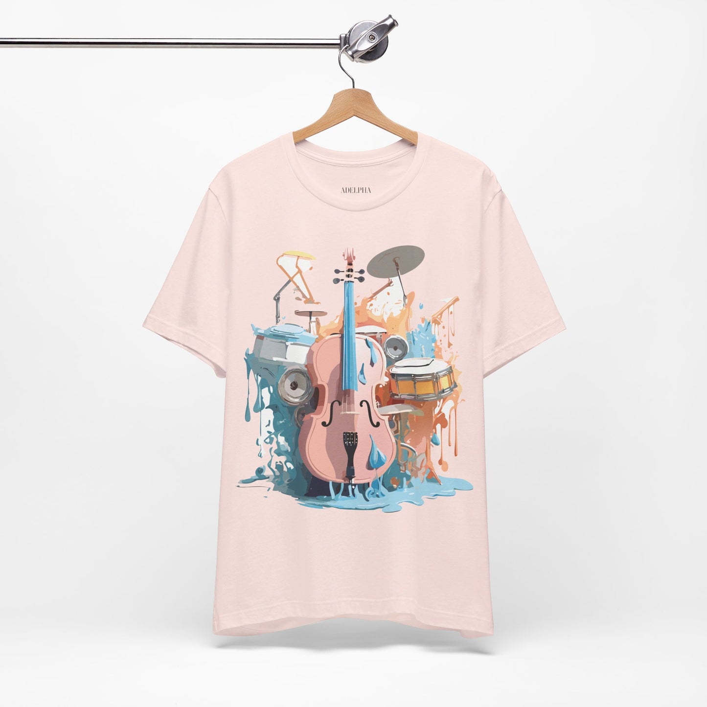 Natural Cotton Tee Shirt - Music collection