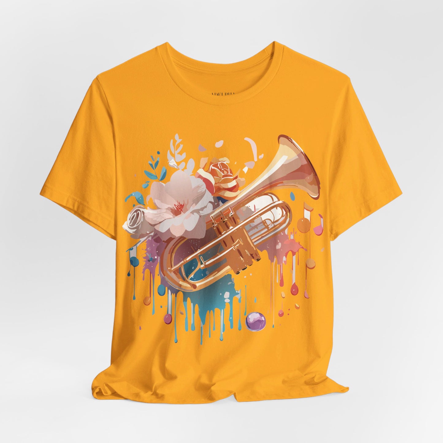 Natural Cotton Tee Shirt - Music collection