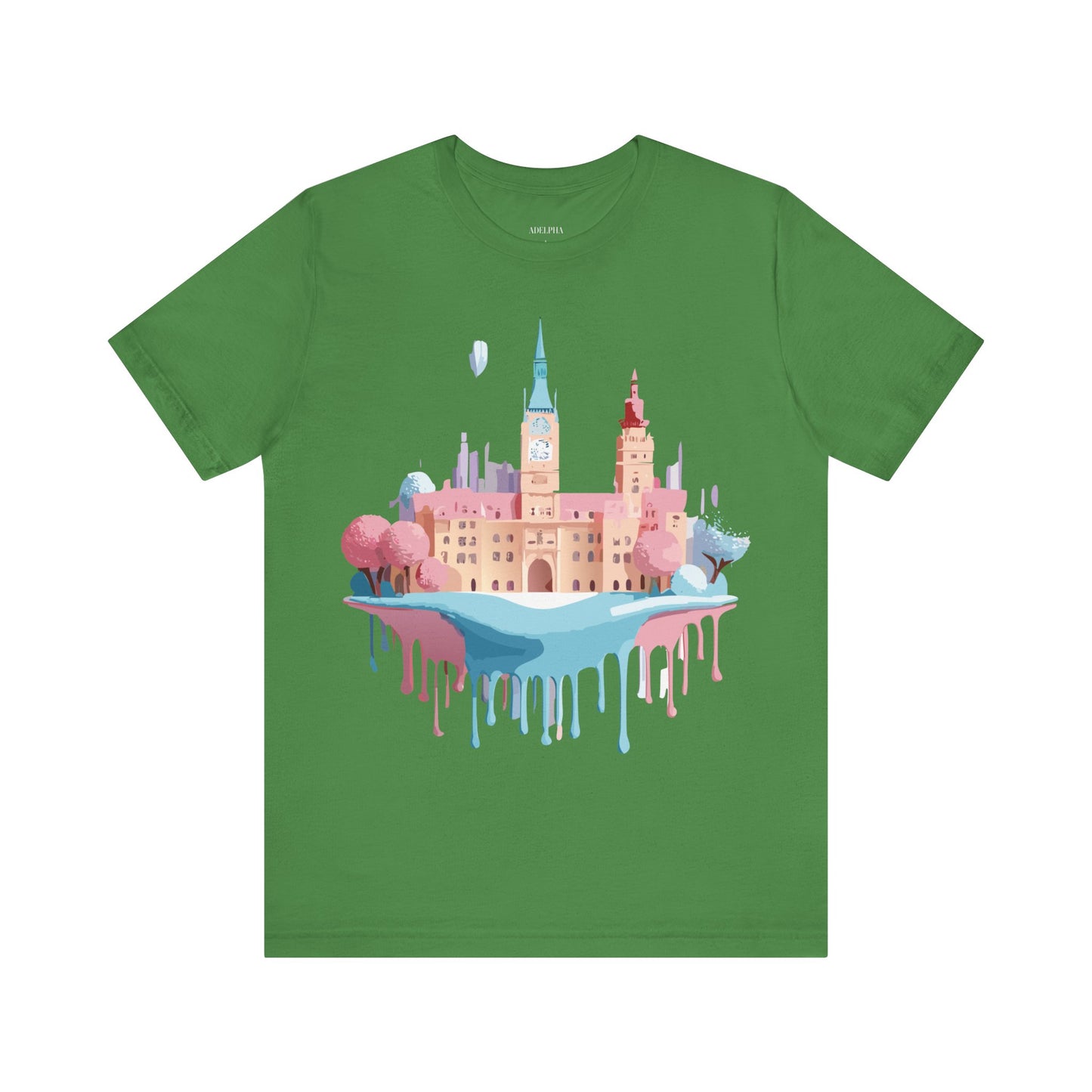 Natural Cotton Tee Shirt - Beautiful Places Collection - Prague