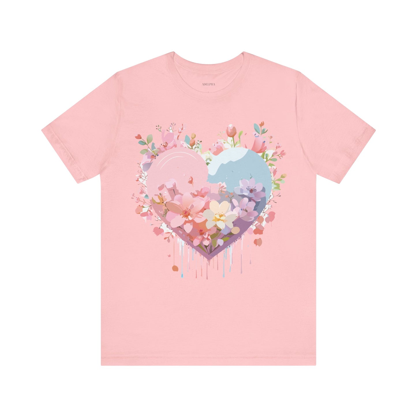 T-shirt en coton naturel - Collection Love story