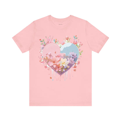 Natural Cotton Tee Shirt - Love story Collection Printify