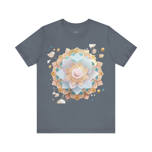 T-shirt en coton naturel - Collection Médaillon