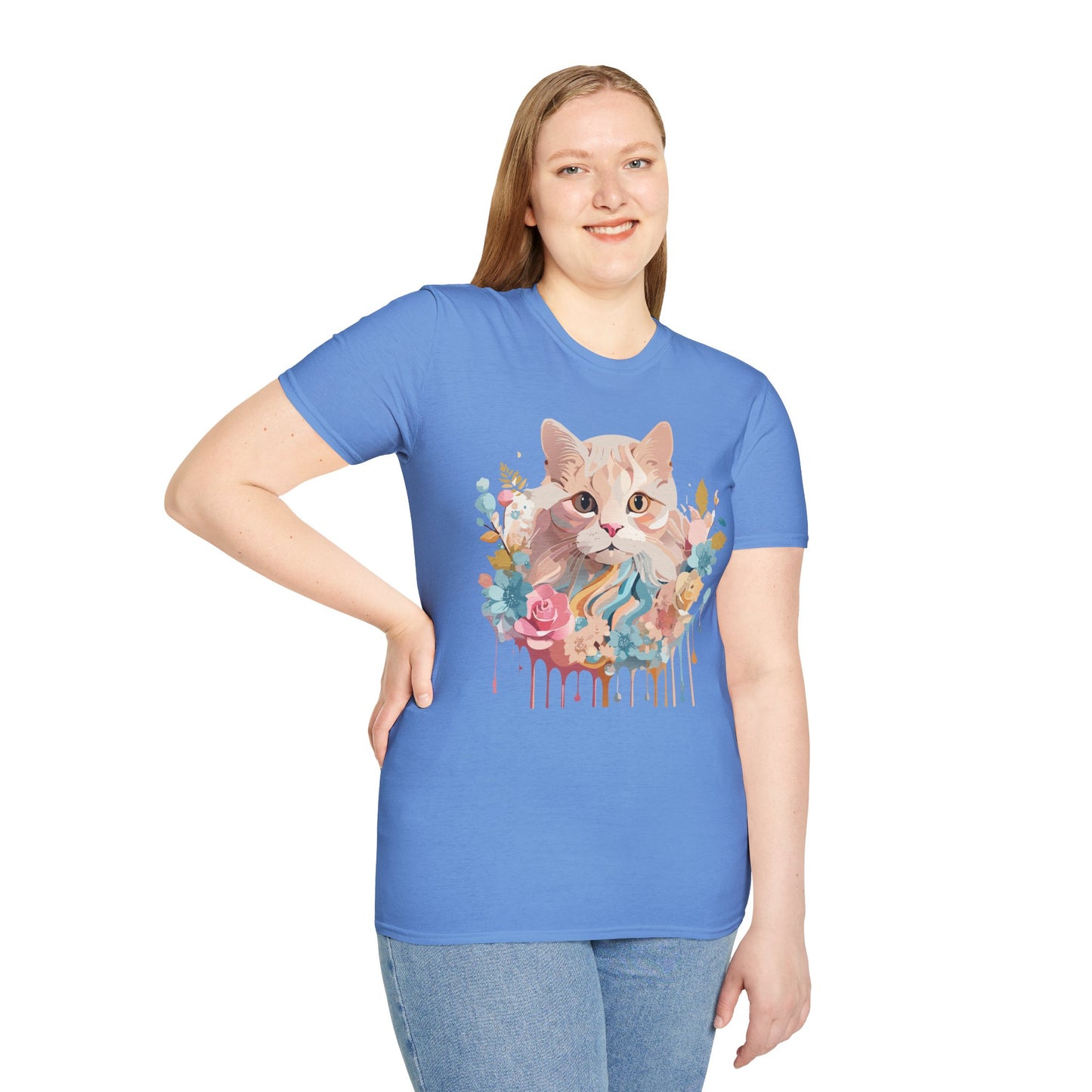 Cat Shirt, Shirt with Cat, Cats Tee, Kitten Tee