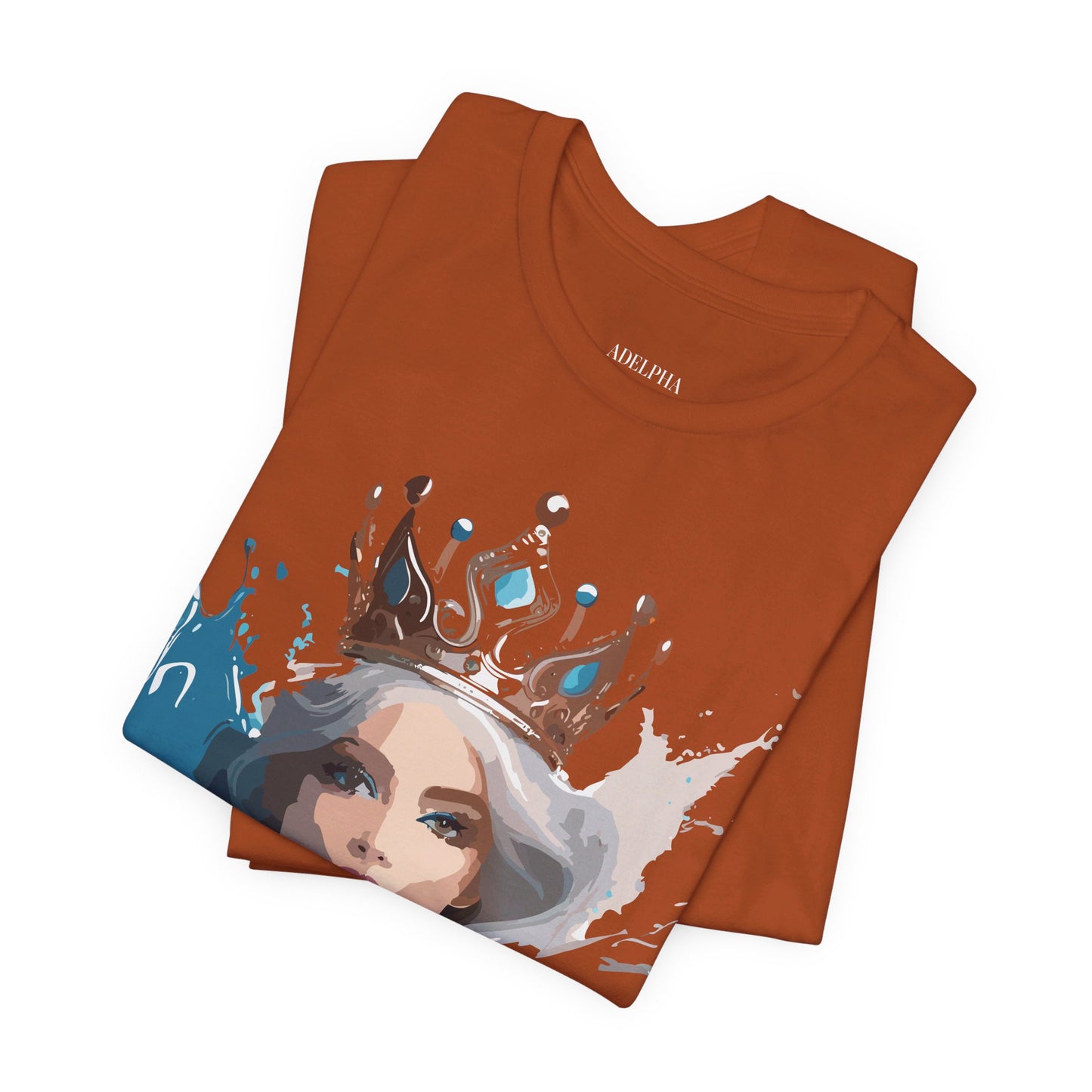 T-shirt en coton naturel - Collection Queen