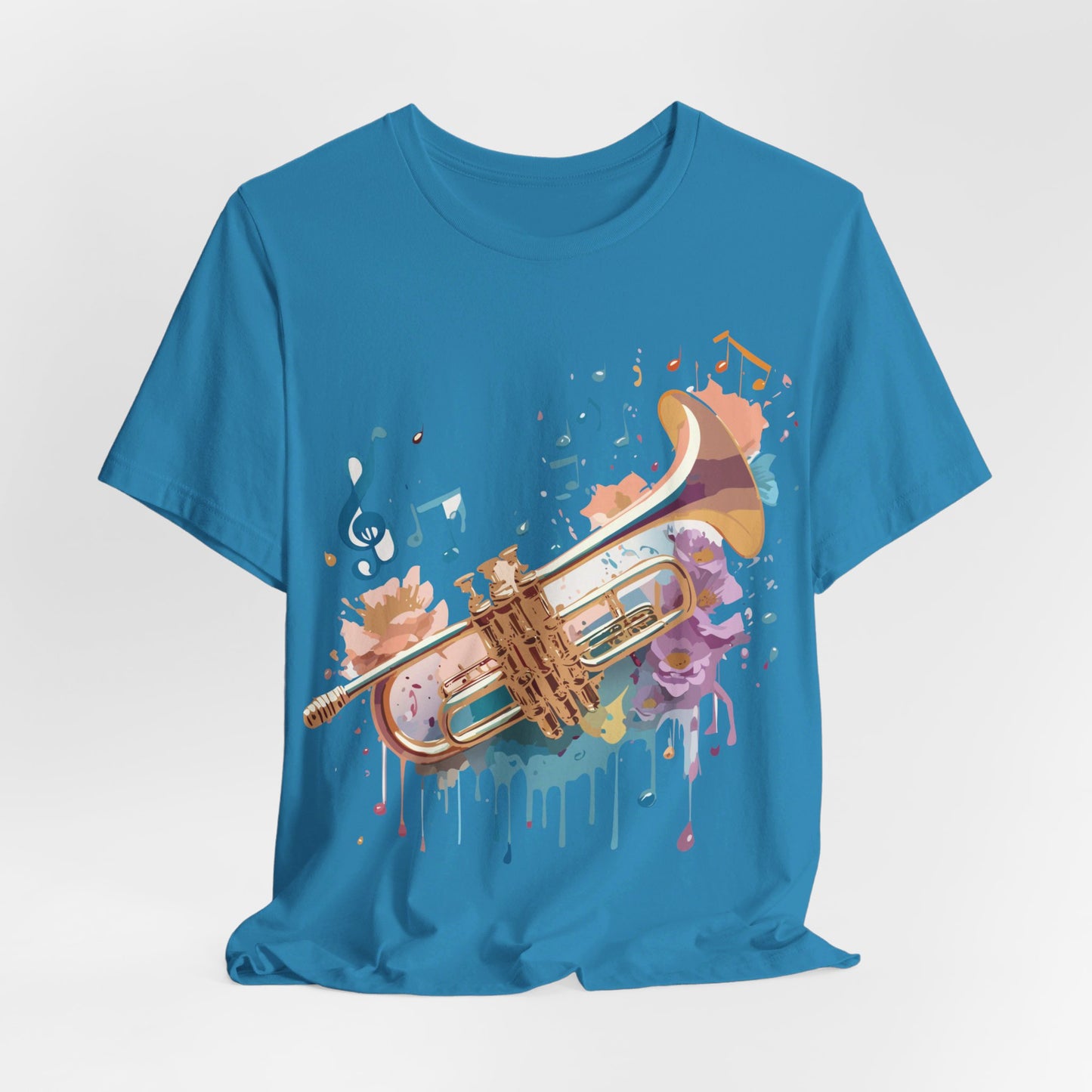 Natural Cotton Tee Shirt - Music Collection