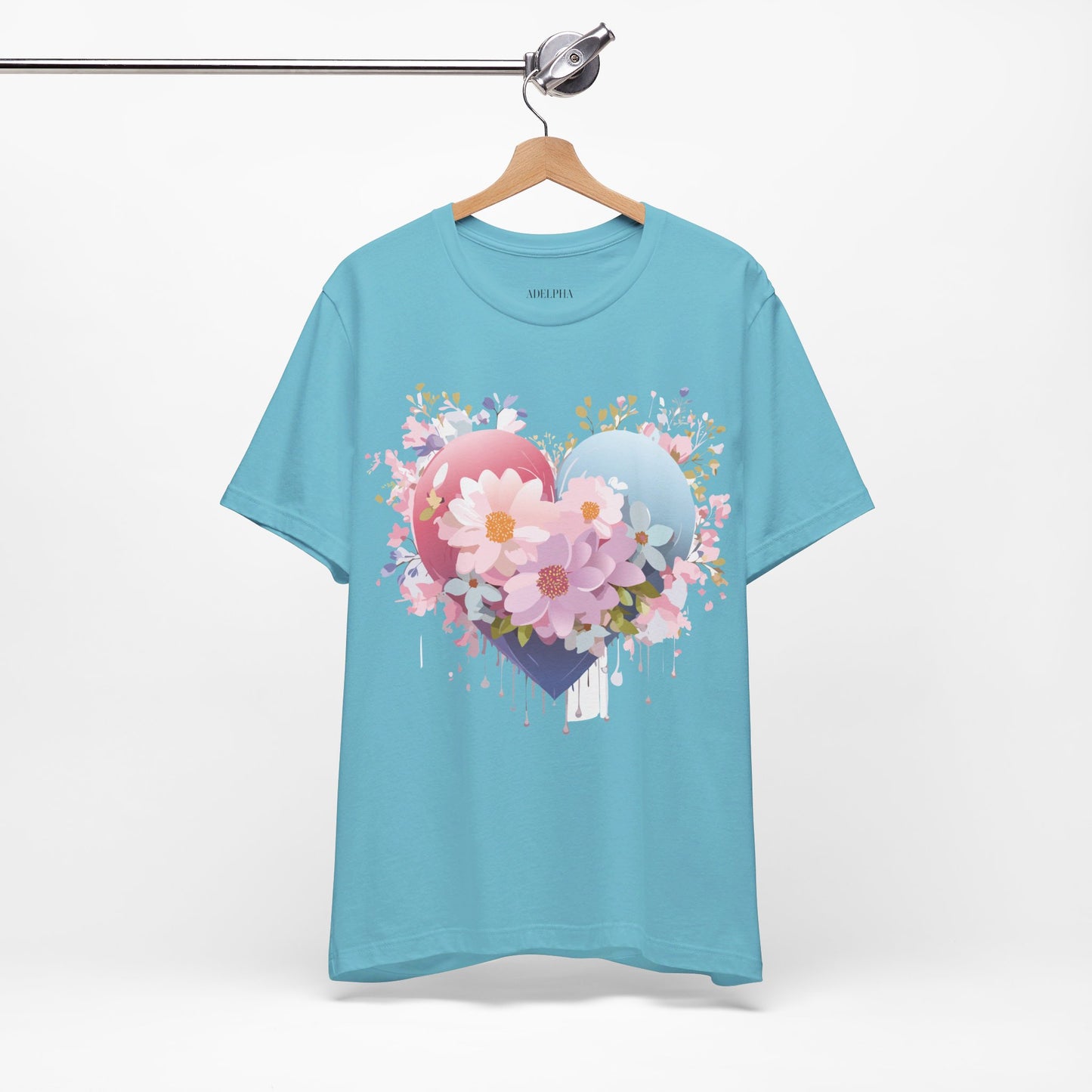 Natural Cotton Tee Shirt - Love story Collection