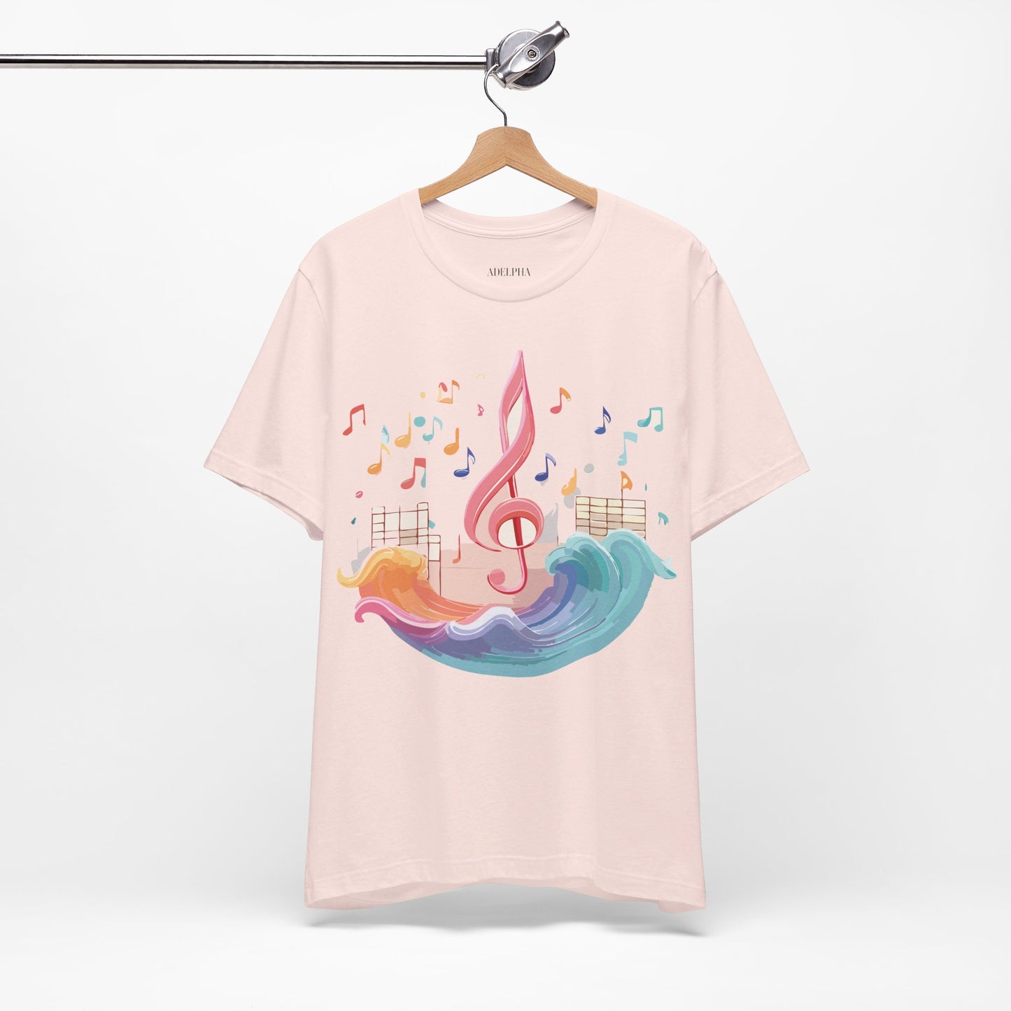 T-shirt en coton naturel - Collection Musique