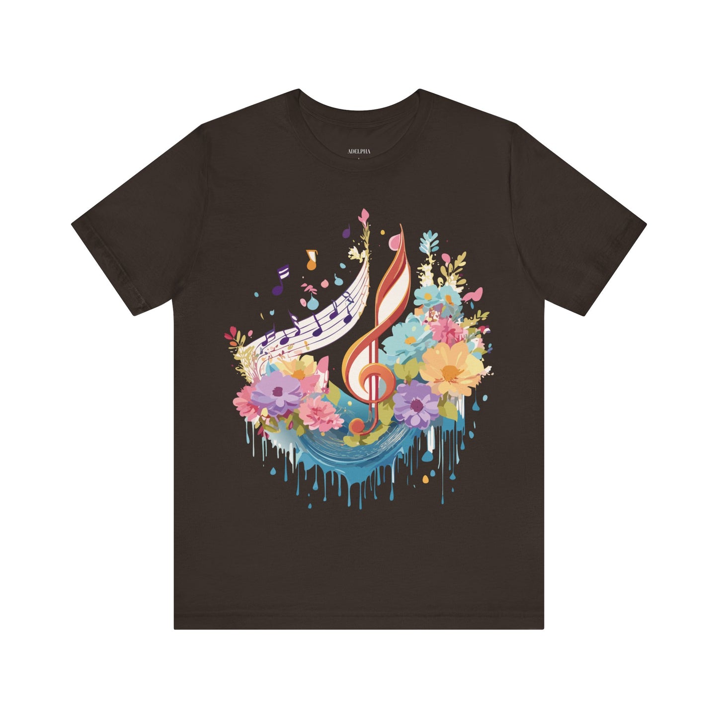 T-shirt en coton naturel - Collection Musique