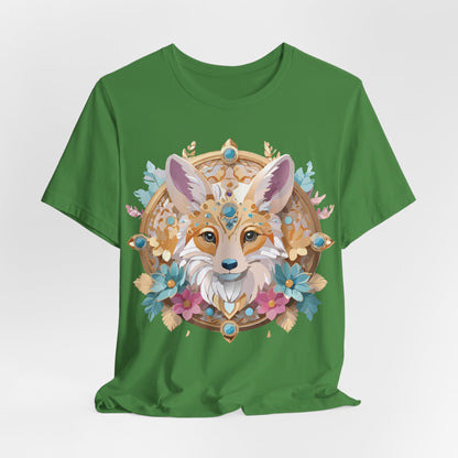 Natural Cotton Tee Shirt - Medallion Collection Printify