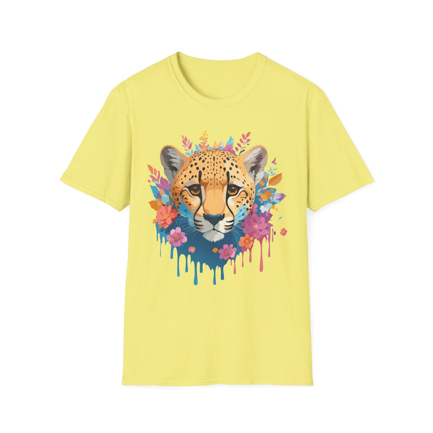 Cheetah Shirt, Shirt with Cheetah, Cheetah Tee, Shirt with Animals