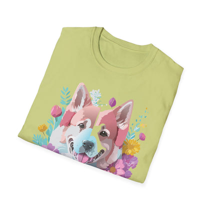 Dog Shirt Unisex Tee Softstyle Cotton Comfort for Animal Lovers