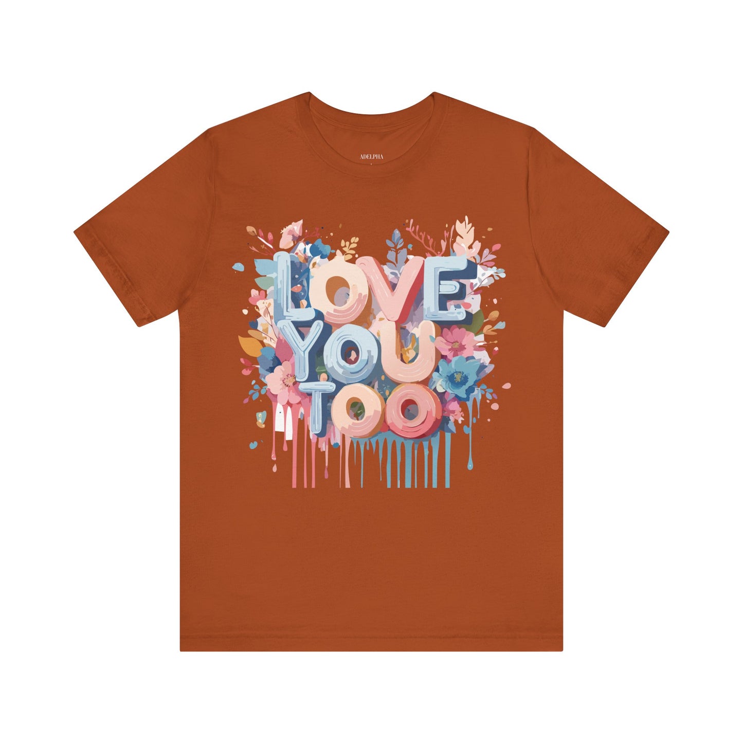 T-Shirt aus natürlicher Baumwolle – Love Story Collection