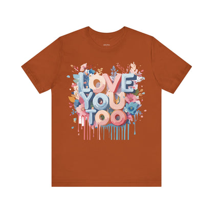 Natural Cotton Tee Shirt - Love Story Collection Printify