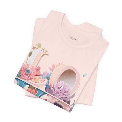 Natural Cotton Tee Shirt - Love story Collection Printify