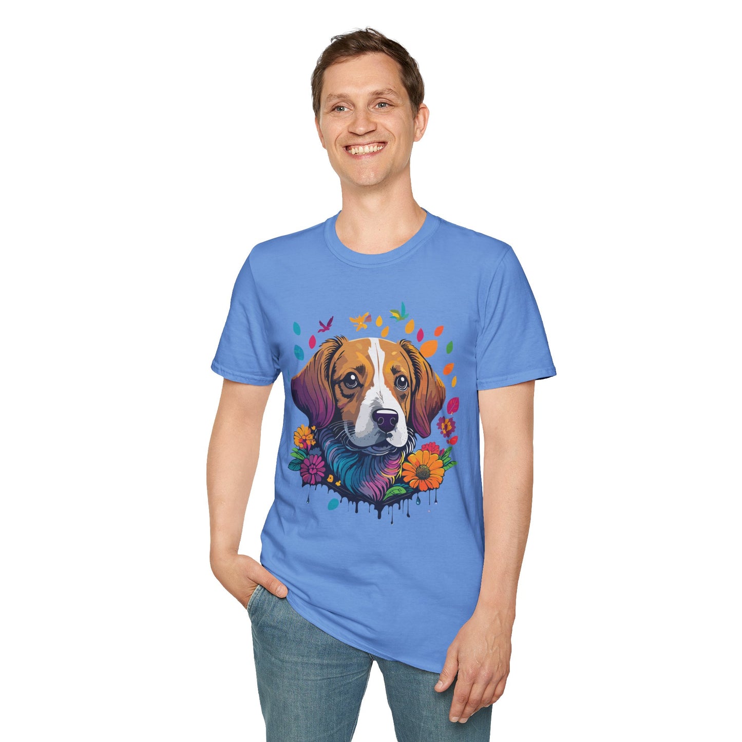 Dog Shirt, Shirt with Dog, Animal Tee, Shirt with Animals