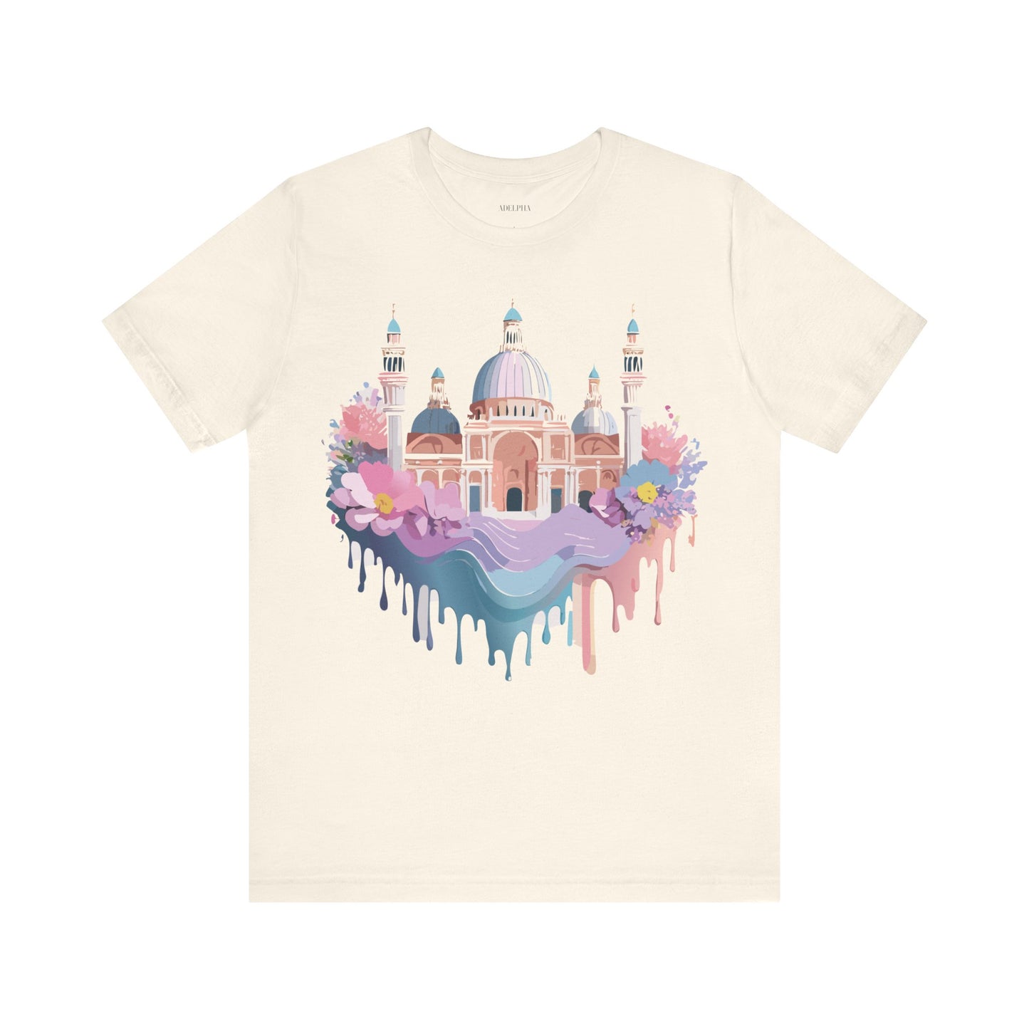 Natural Cotton Tee Shirt - Beautiful Places Collection - Venice