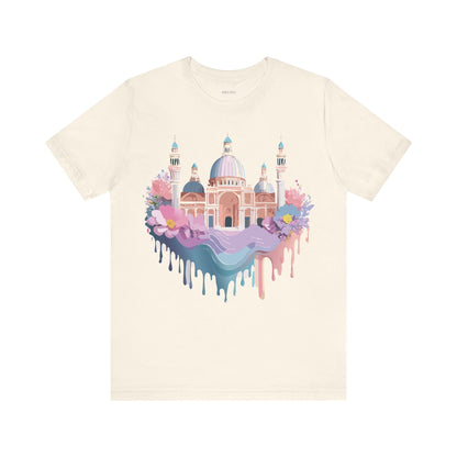 Natural Cotton Tee Shirt - Beautiful Places Collection - Venice Printify