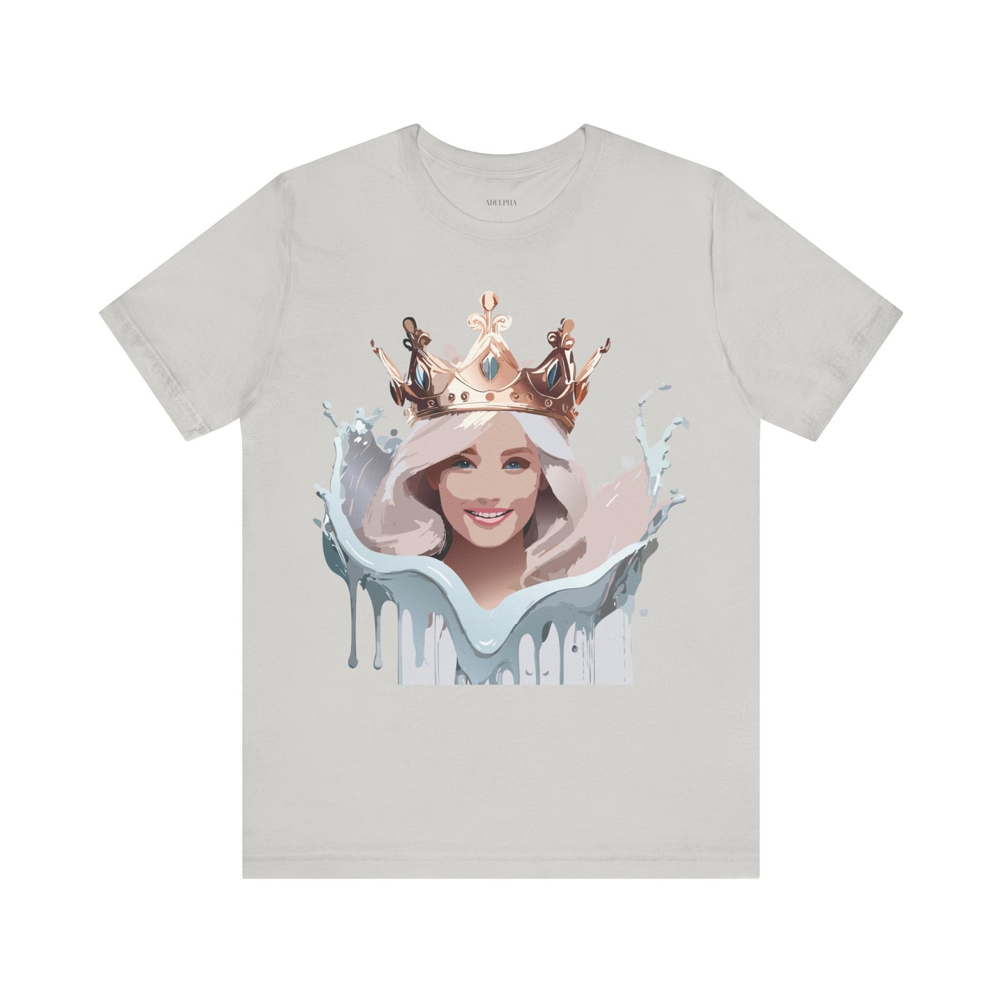 T-shirt en coton naturel - Collection Queen