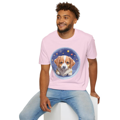 Unisex Gildan Softstyle 64000 Dog Shirt Tee Ring Spun Cotton