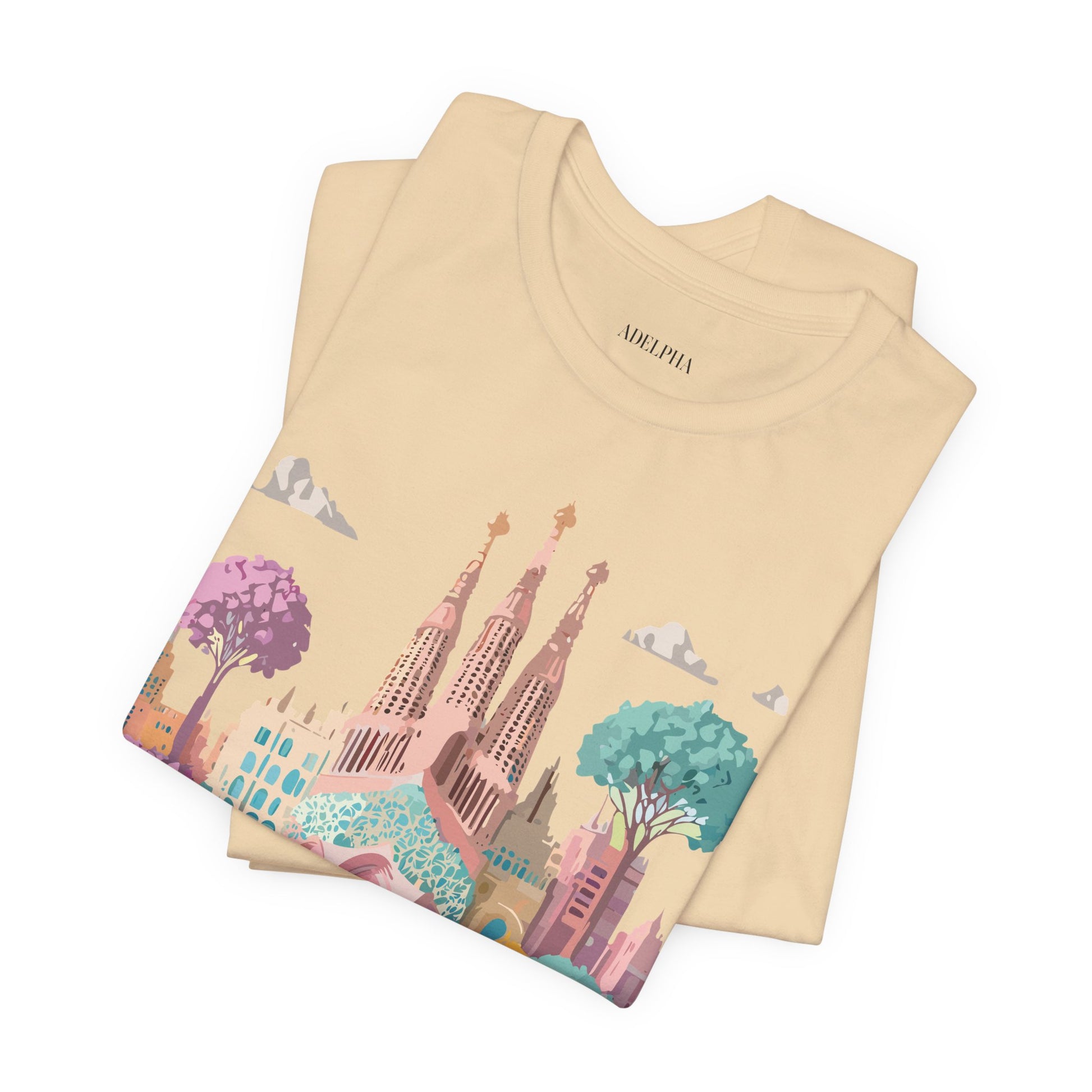 Tourist Shirt, Shirt with Barcelona - ADELPHA