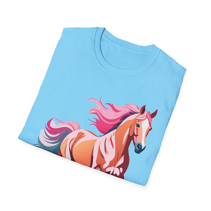 Horse Shirt Gildan Softstyle Tee Unisex 100 Percent Ring Spun Cotton