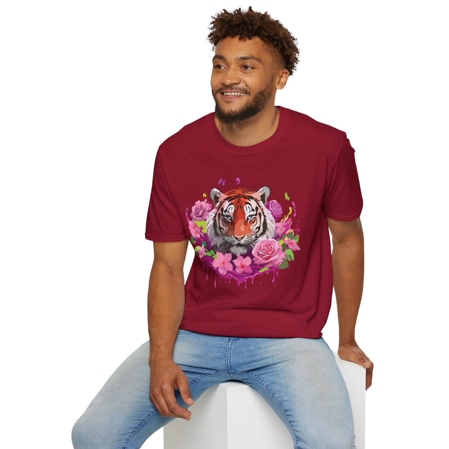 Tiger Shirt, Shirt with Tiger, Animal Tee, Shirt with Animals