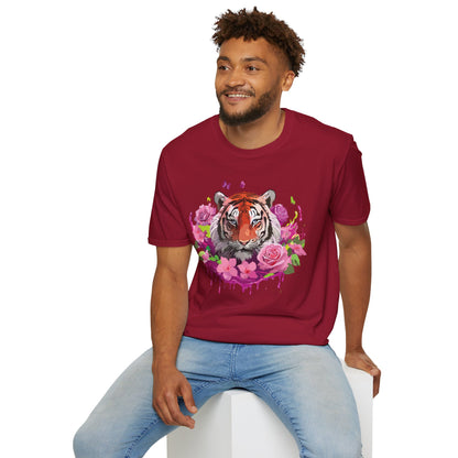 Tiger Shirt Unisex Tee Gildan Softstyle 64000 Ring Spun Cotton