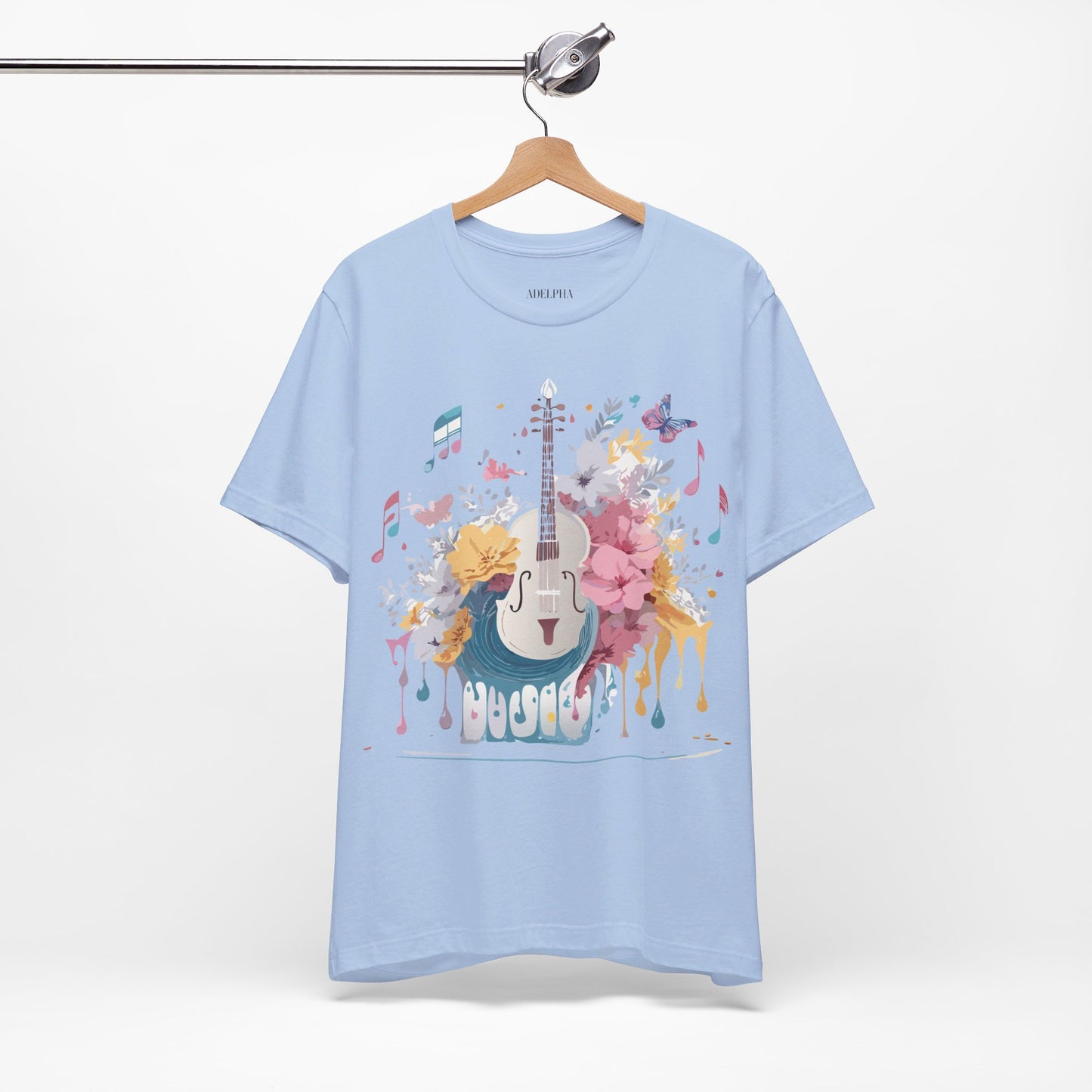 Natural Cotton Tee Shirt - Music collection