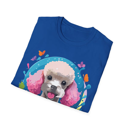 Dog Shirt With Animals Unisex Softstyle Tee 100 Percent Cotton Gildan 64000