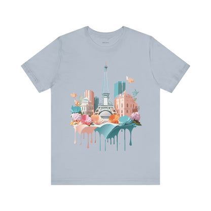 Tourist Shirt, Shirt with Paris - ADELPHA