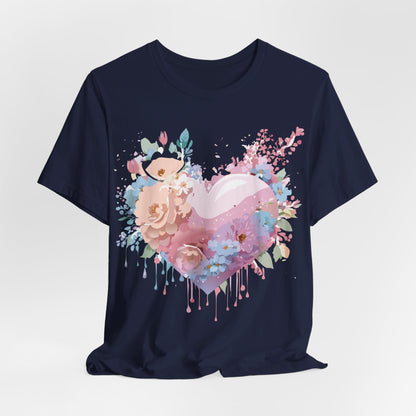 Natural Cotton Tee Shirt - Love Story Collection Printify