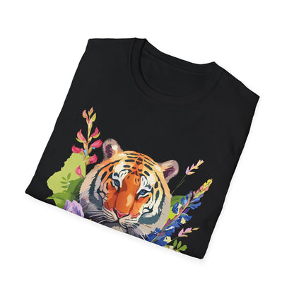 Tiger Shirt Unisex Gildan Softstyle Tee 100 Percent Ring Spun Cotton