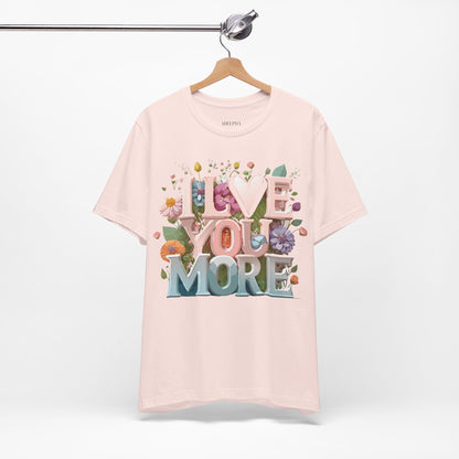 Natural Cotton Tee Shirt - Love story Collection Printify