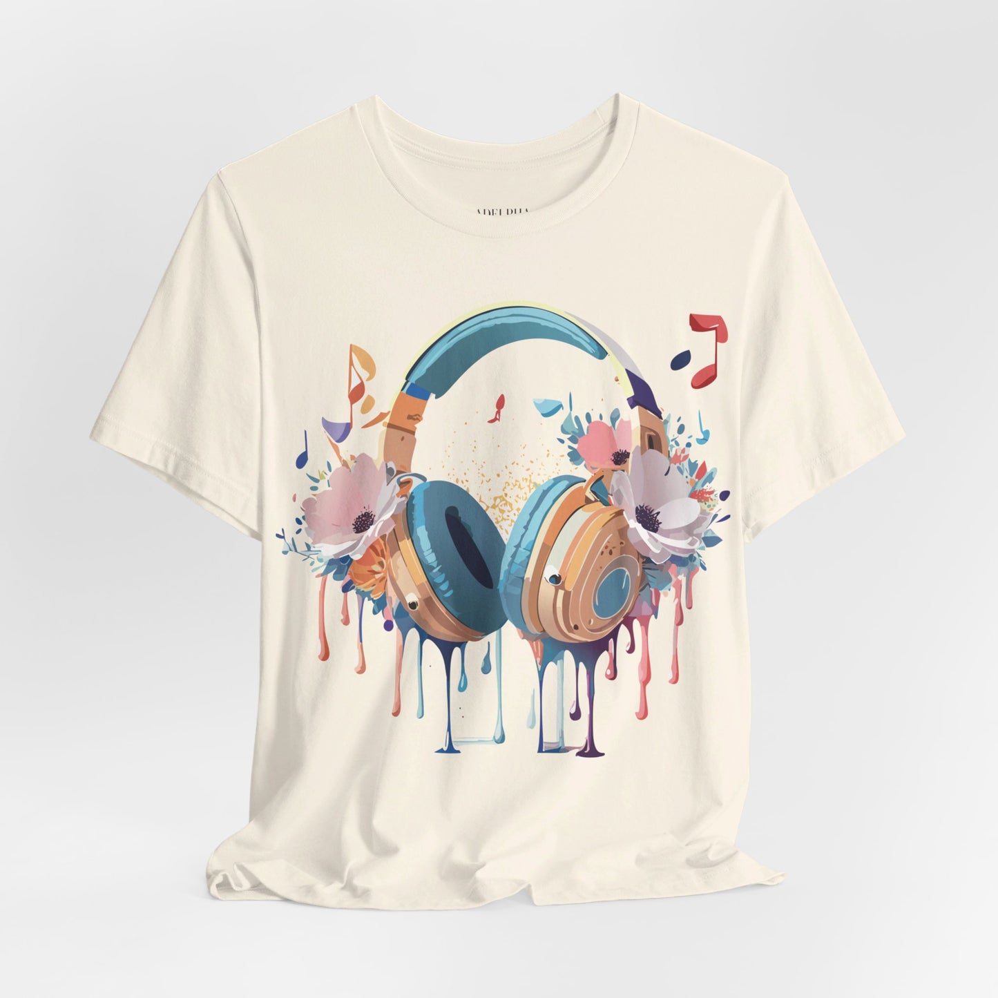 T-shirt en coton naturel - Collection Musique