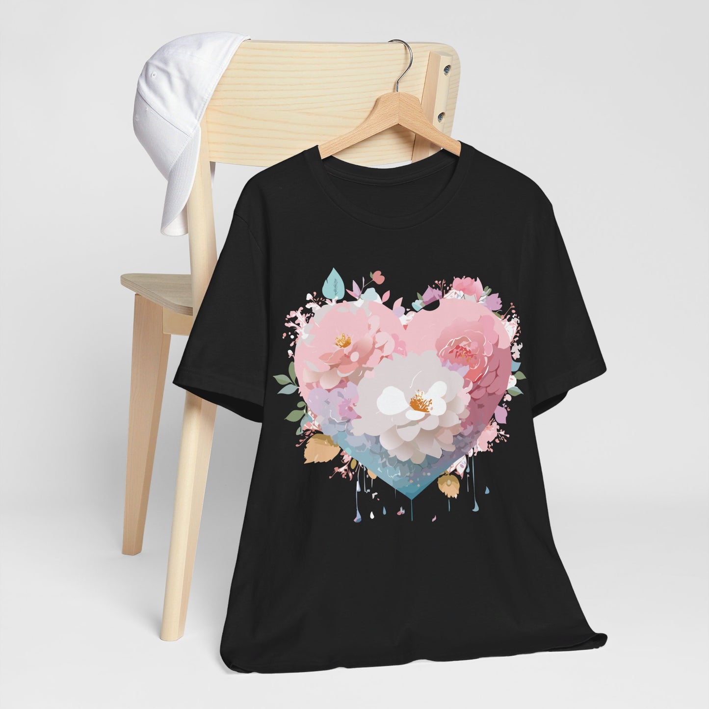 Natural Cotton Tee Shirt - Love Story Collection