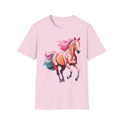 Horse Shirt Gildan Softstyle Tee Unisex 100 Percent Ring Spun Cotton