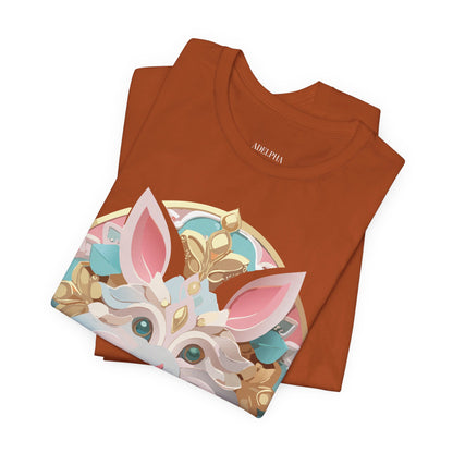 Natural Cotton Tee Shirt - Medallion Collection Printify