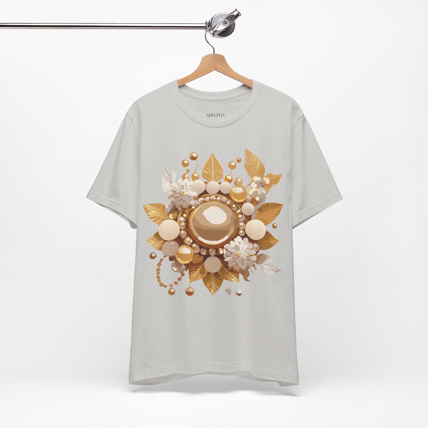 T-Shirt aus natürlicher Baumwolle – Queen Collection