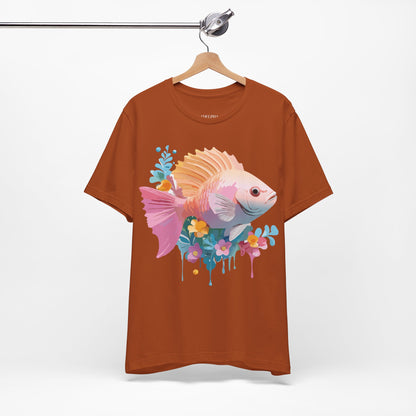 Shirt with Animals | Fish Printify