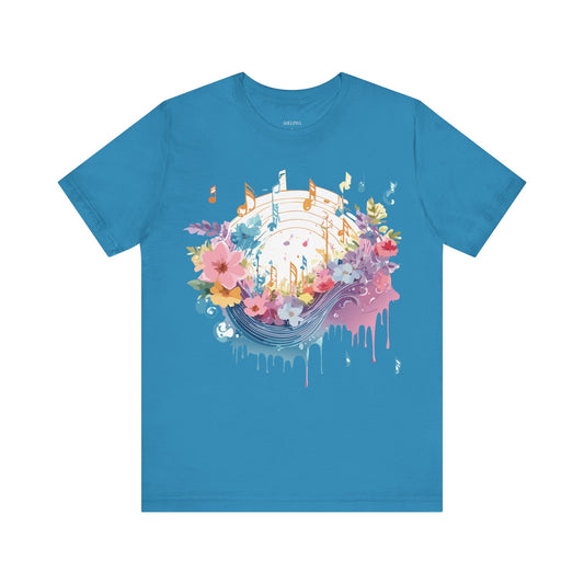 Natural Cotton Tee Shirt - Music Collection