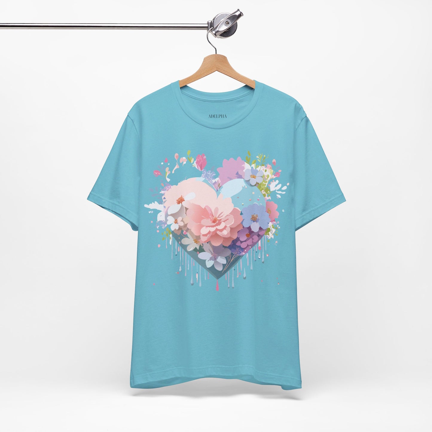 Natural Cotton Tee Shirt - Love story Collection