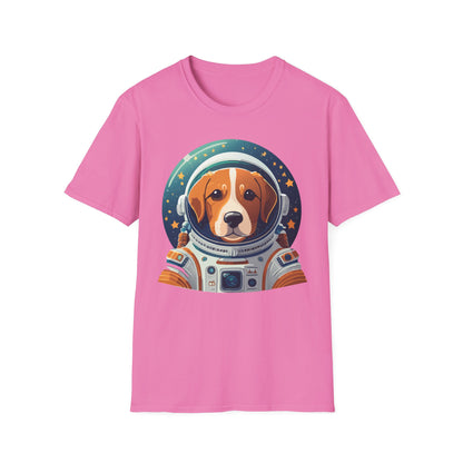 Dog Shirt Unisex Animal Print Tee Softstyle Short Sleeve Tee