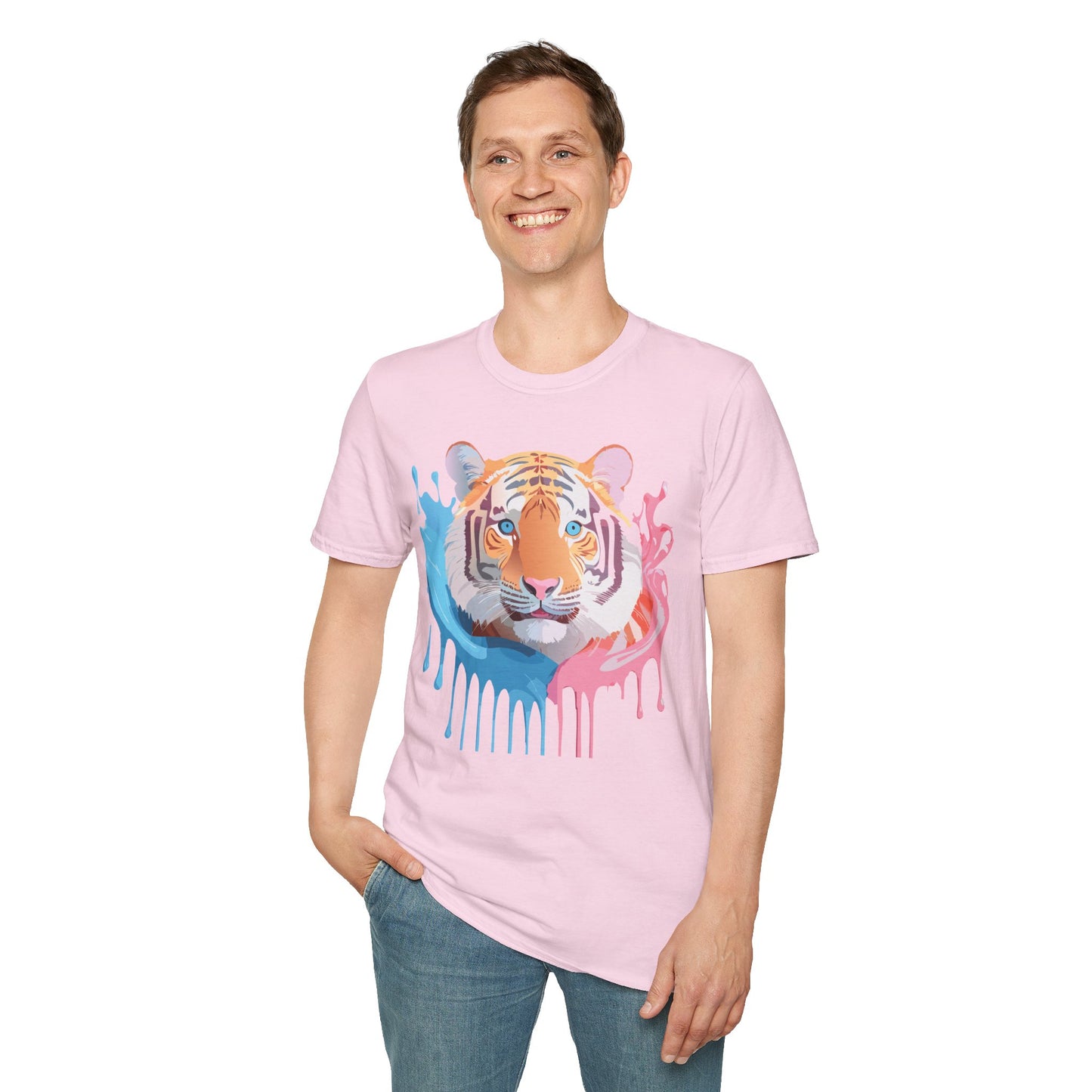 Tiger Shirt, Shirt with Tiger, Animal Tee, Shirt with Animals