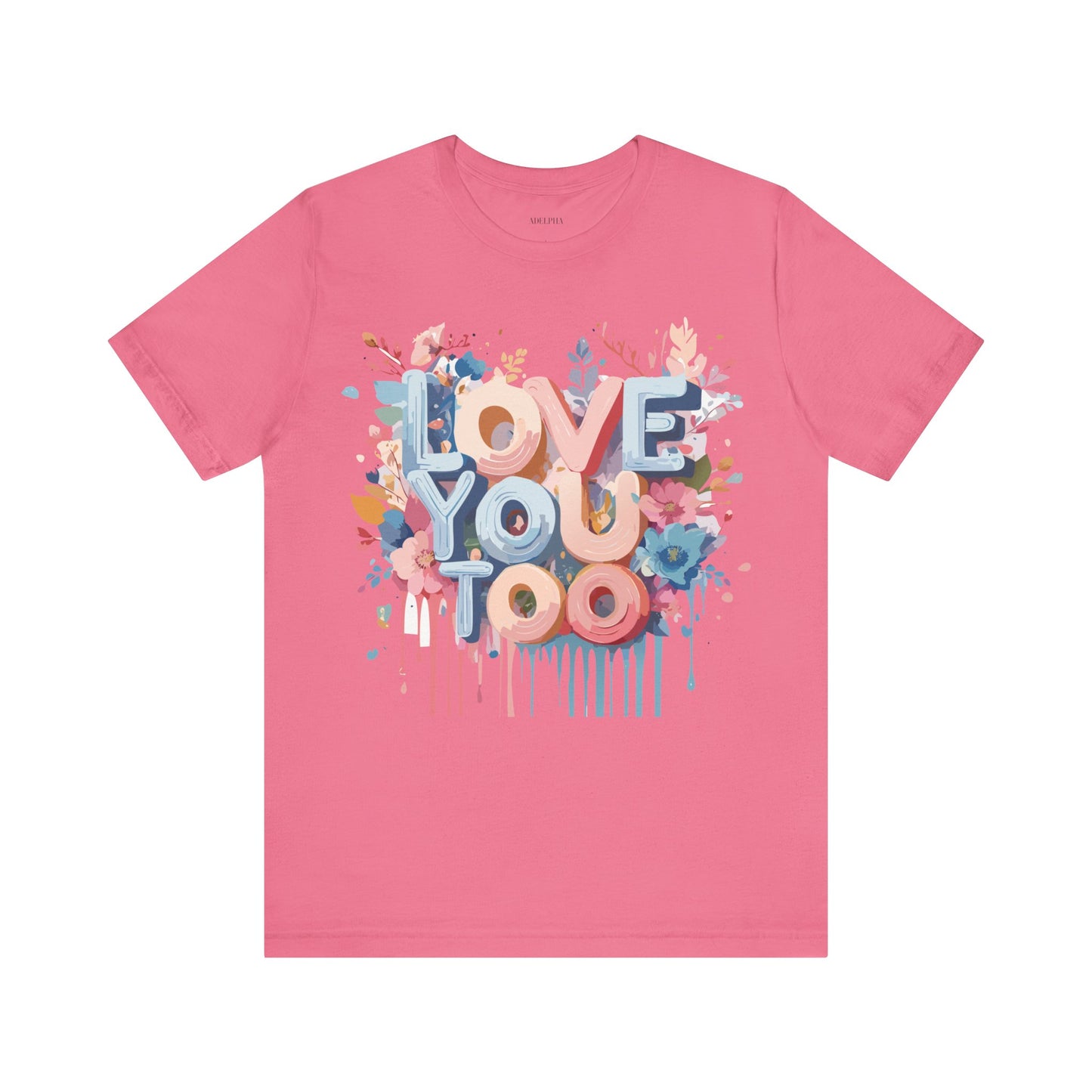 T-Shirt aus natürlicher Baumwolle – Love Story-Kollektion