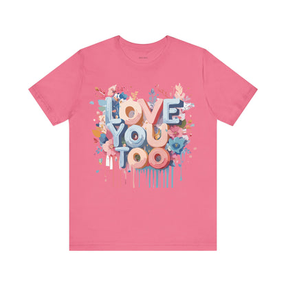 Natural Cotton Tee Shirt - Love story Collection Printify