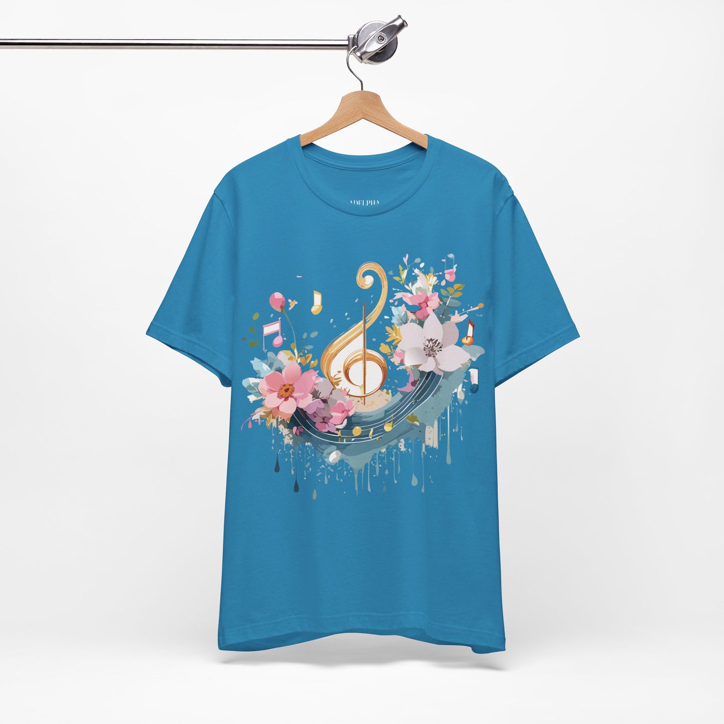 T-shirt en coton naturel - Collection Musique