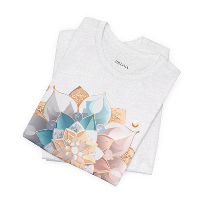 Natural Cotton Tee Shirt - Medallion Collection Printify